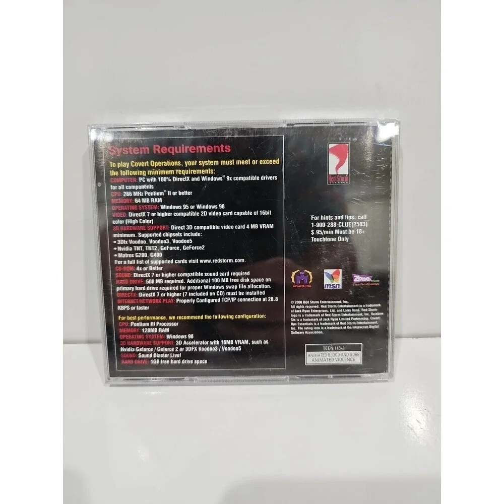 Tom Clancy's Rainbow Six Covert Ops Essentials PC Game NEW Complete Seald